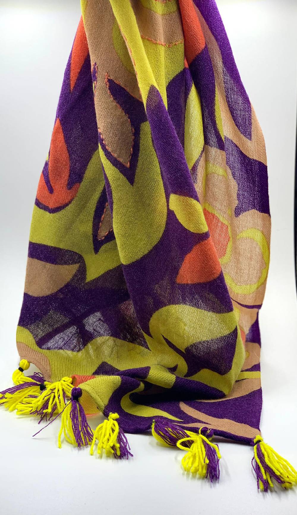 Ordi.to Accessori DEGAS VIOLA- Sciarpa in lana Shopping Online