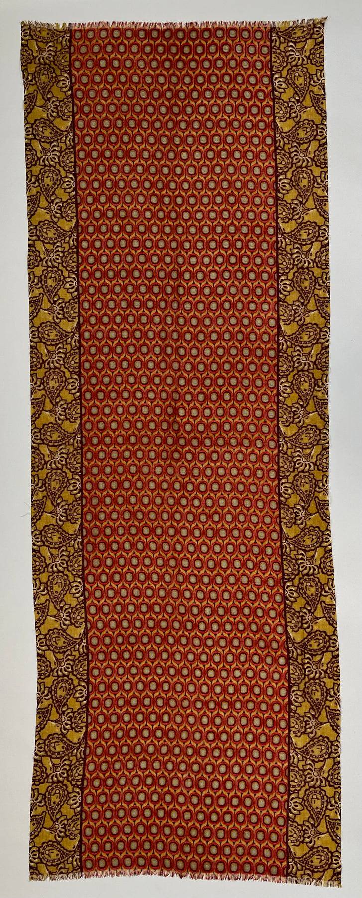 Ordi.to Accessori DALI' ARANCIO - Sciarpa Unisex in lana Prezzo Ridotto