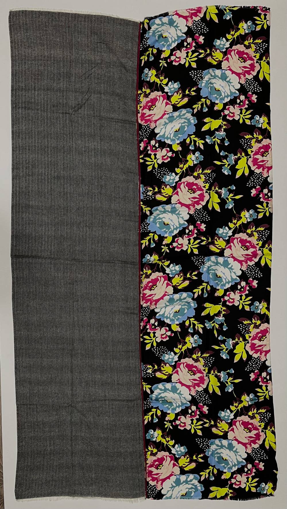 Ordi.to Accessori CANOVA FUCHSIA - Sciarpa in Seta e Lana Novità