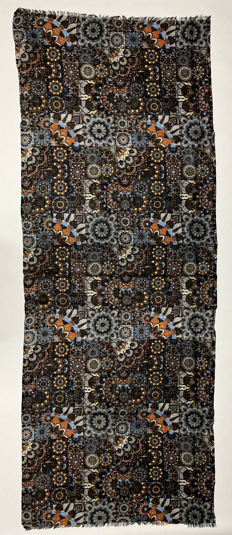 Ordi.to Accessori BOCCIONI MARRONE - Sciarpa Unisex in lana Offerta