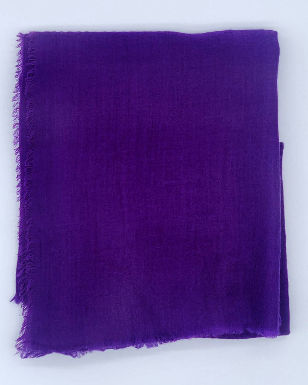 Ordi.to Accessori EARTH VIOLA - Sciarpa tinta unita Lana Vendita Calda