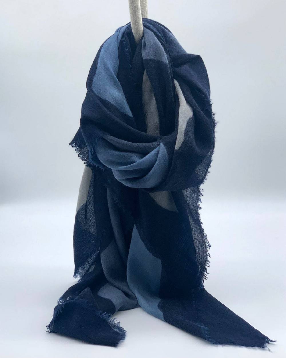 Ordi.to Accessori DUBLINO BLU - Sciarpa Unisex in lana Moda