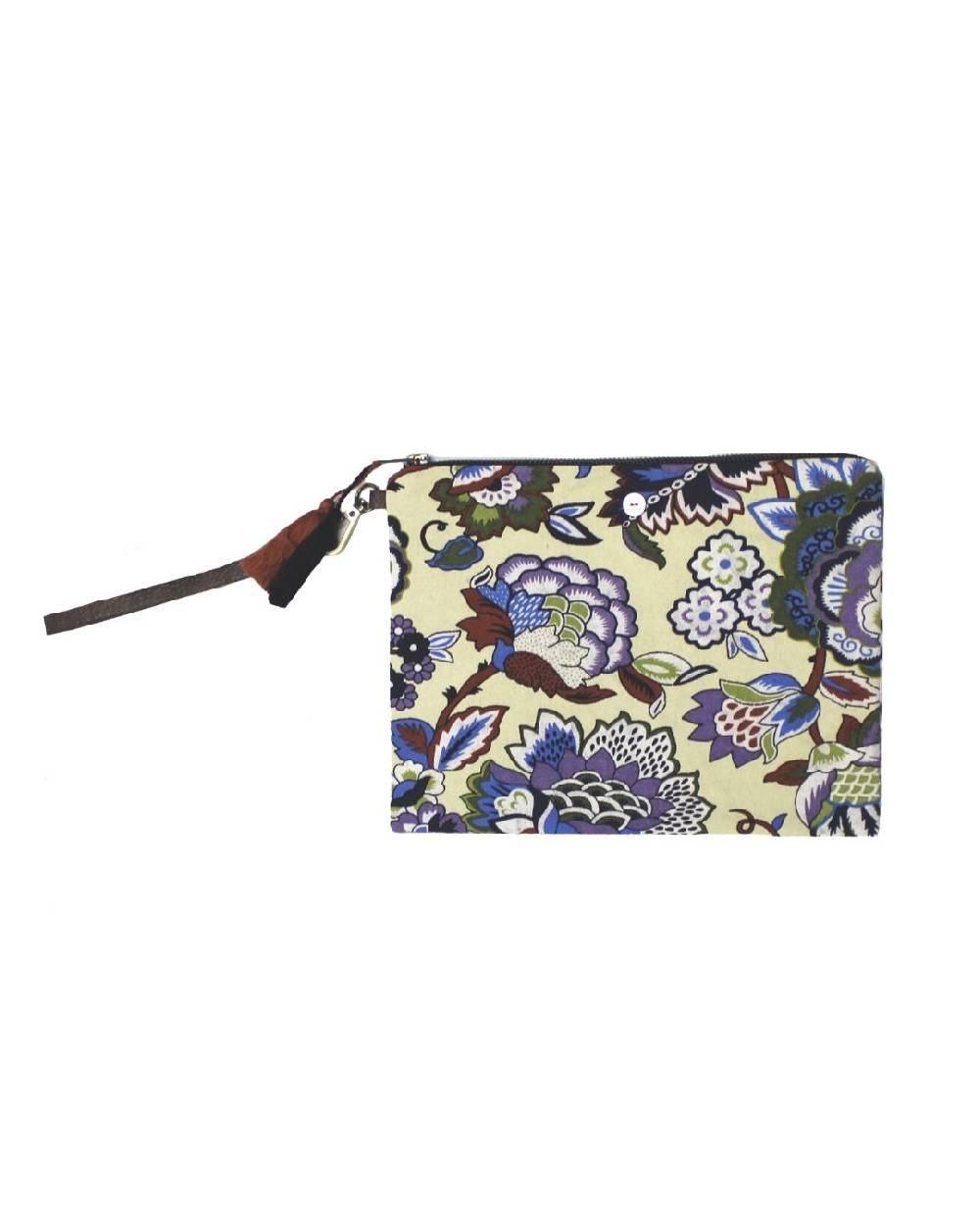 Ordi.to Accessori POCHETTE ORDI.NA - STAMPA CAMELIA SABBIA Qualità