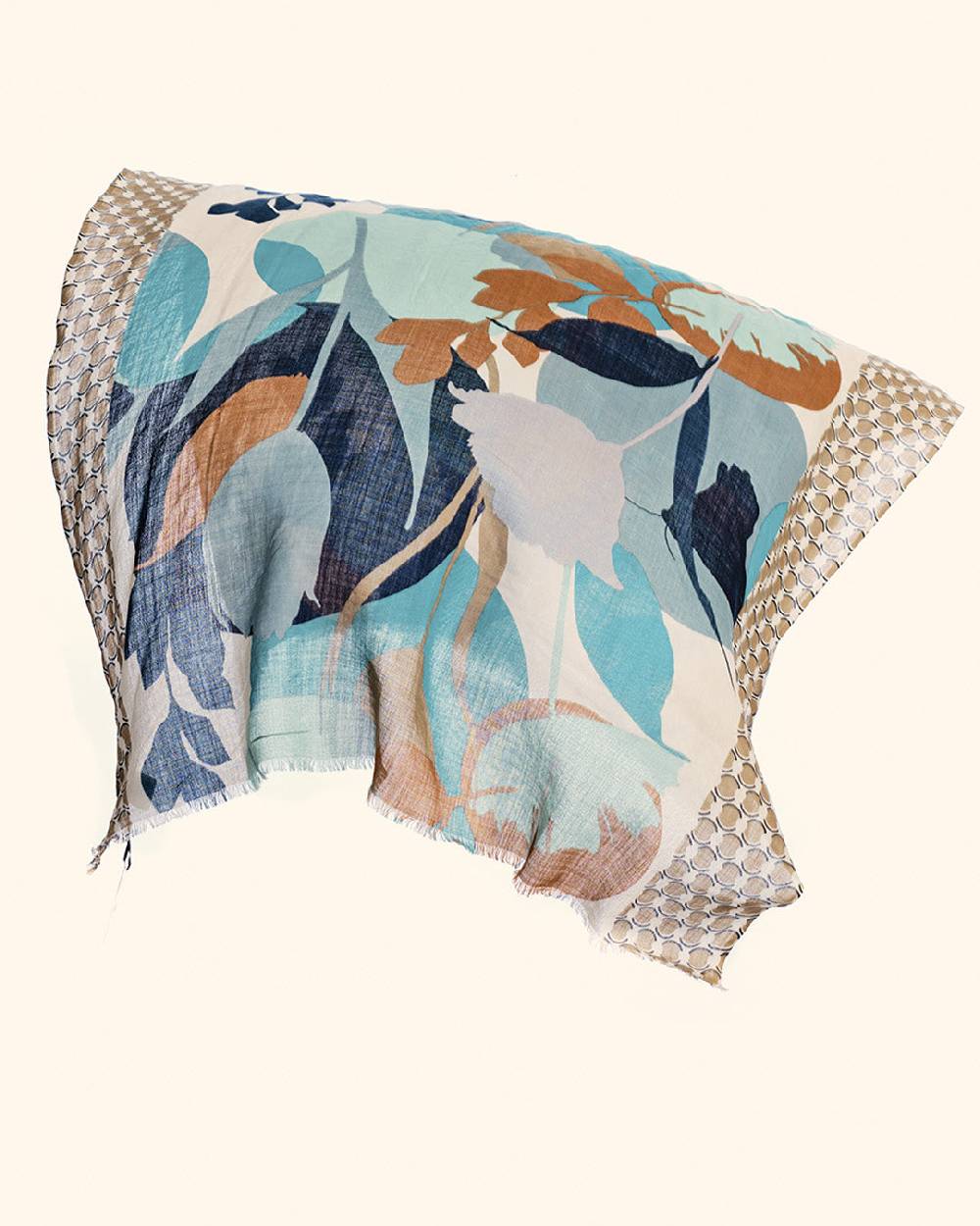 Ordi.to Accessori MADRID BLU - Sciarpa Unisex in lana Nuova