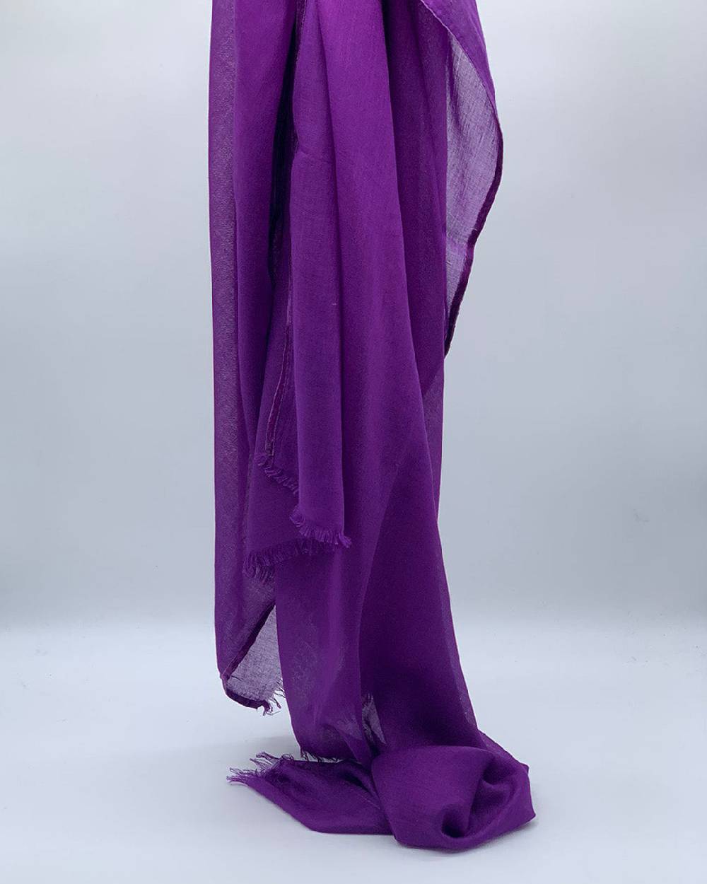 Ordi.to Accessori CAMILLA VIOLA - Sciarpa tinta unita Modal e Cashmere Pezzi Unici
