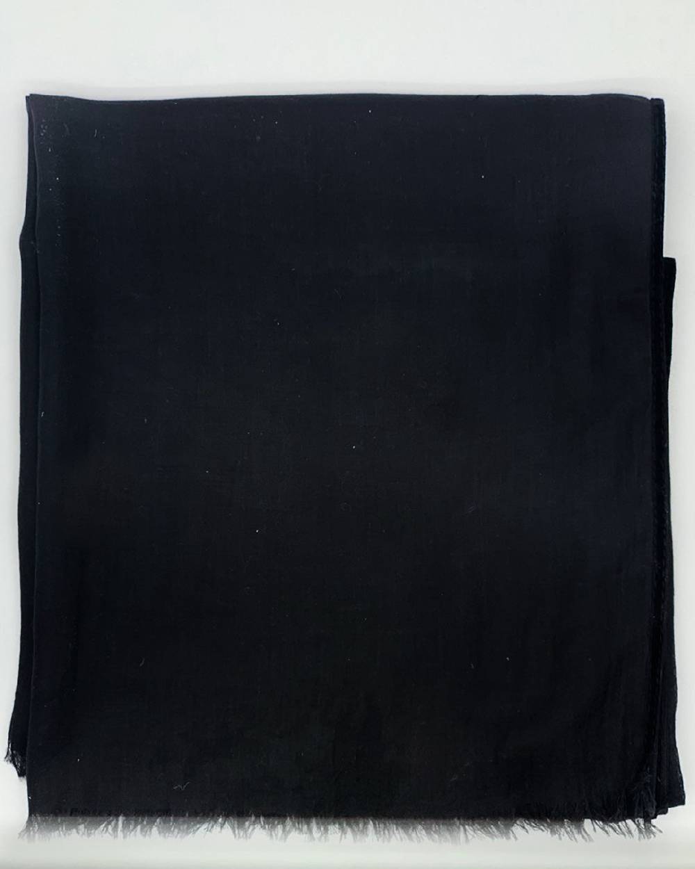 Ordi.to Accessori CAMILLA NERA - Sciarpa tinta unita Modal e Cashmere Soddisfazione Garantita