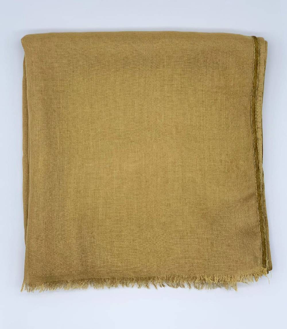 Ordi.to Accessori CAMILLA OLIO - Sciarpa tinta unita Modal e Cashmere Shopping Online