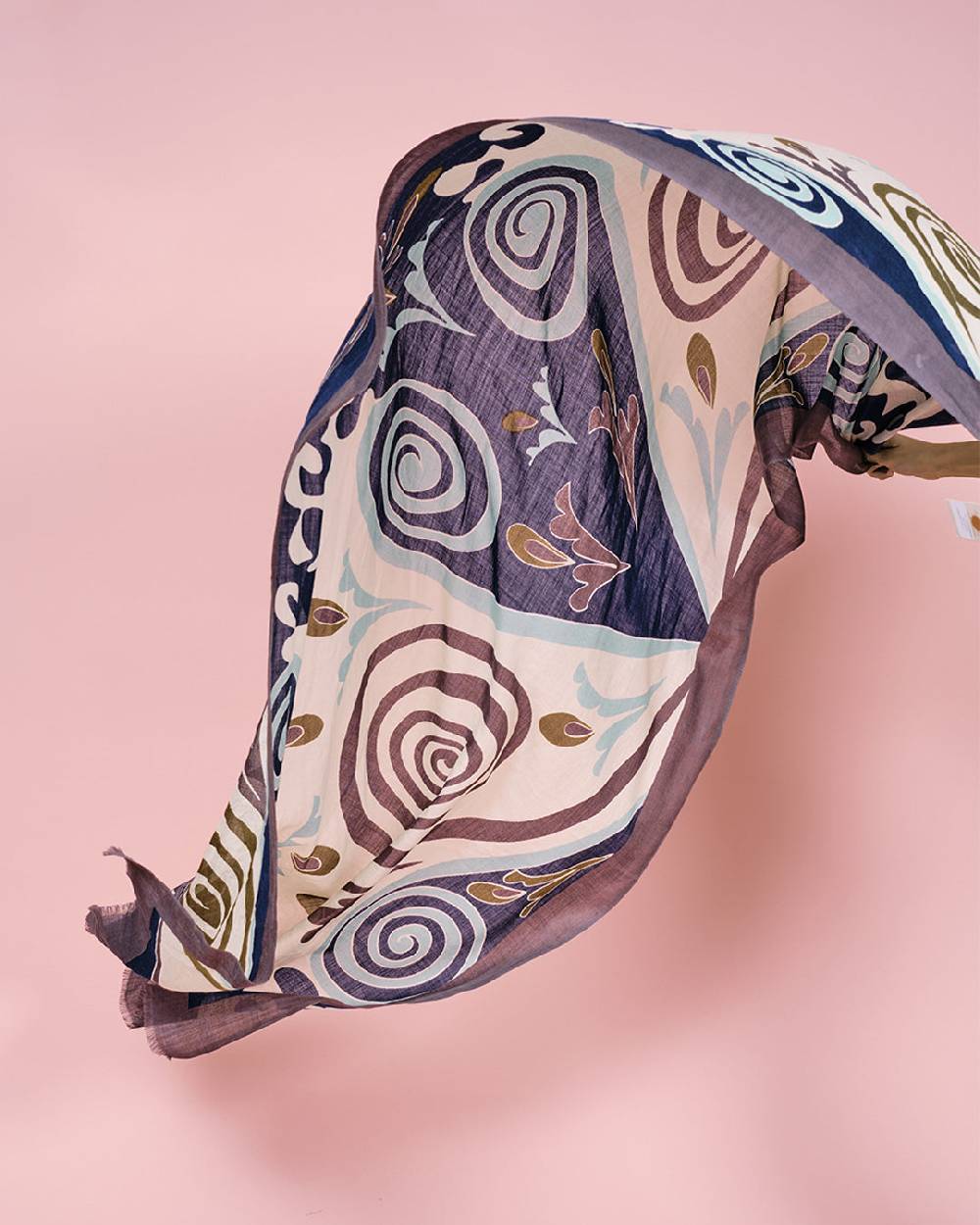 Ordi.to Accessori AMSTERDAM BLU - Sciarpa Unisex in lana Sconto