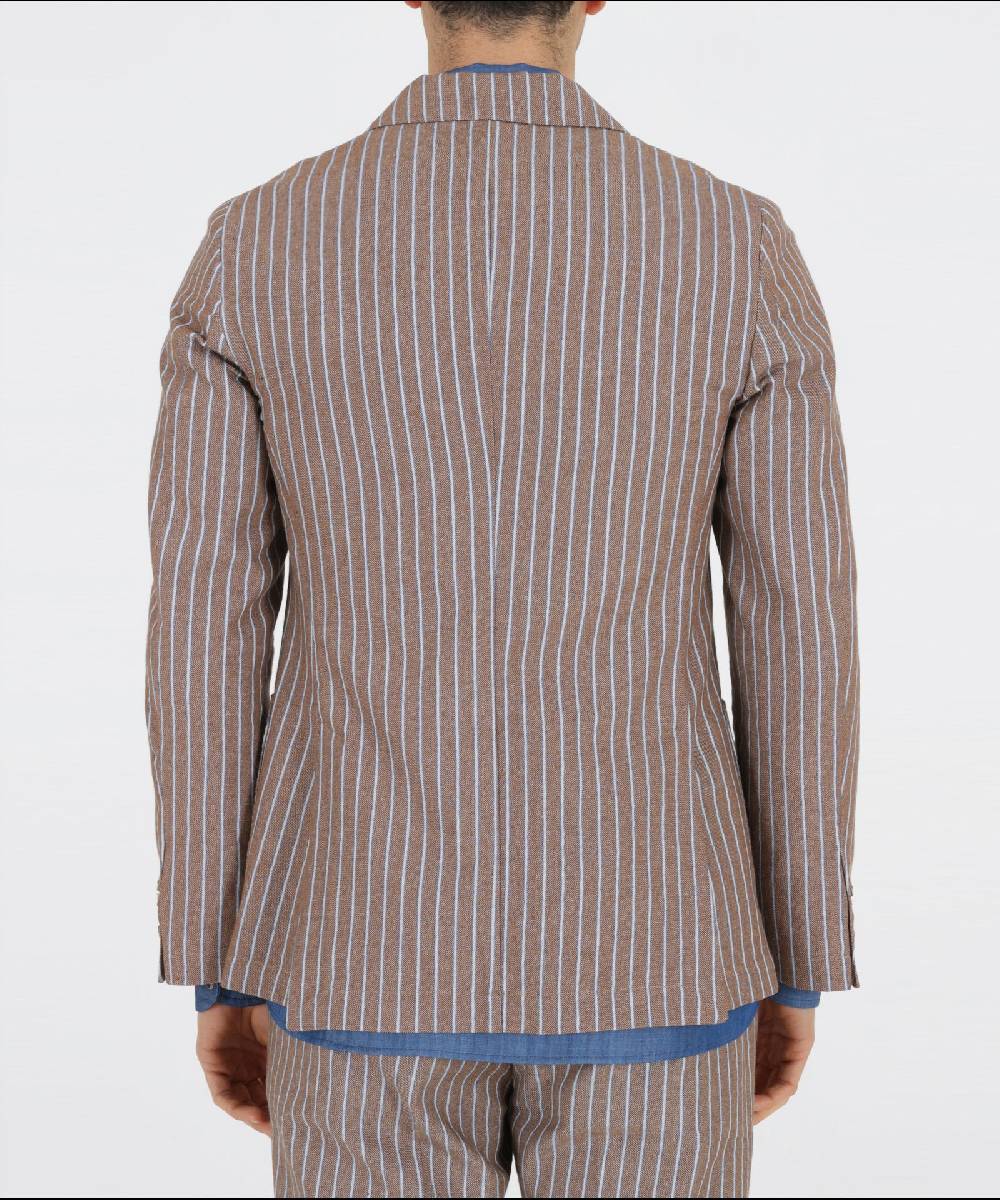 Over D GIACCA SLIM FIT 2 BOTTONI TASCHE TOPPA In Linea