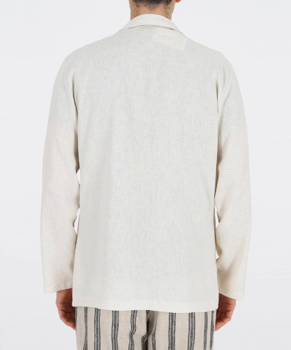 Over D GIACCA RELAXED FIT 2 BOTTONI TASCHINO CROCHET Nuovo