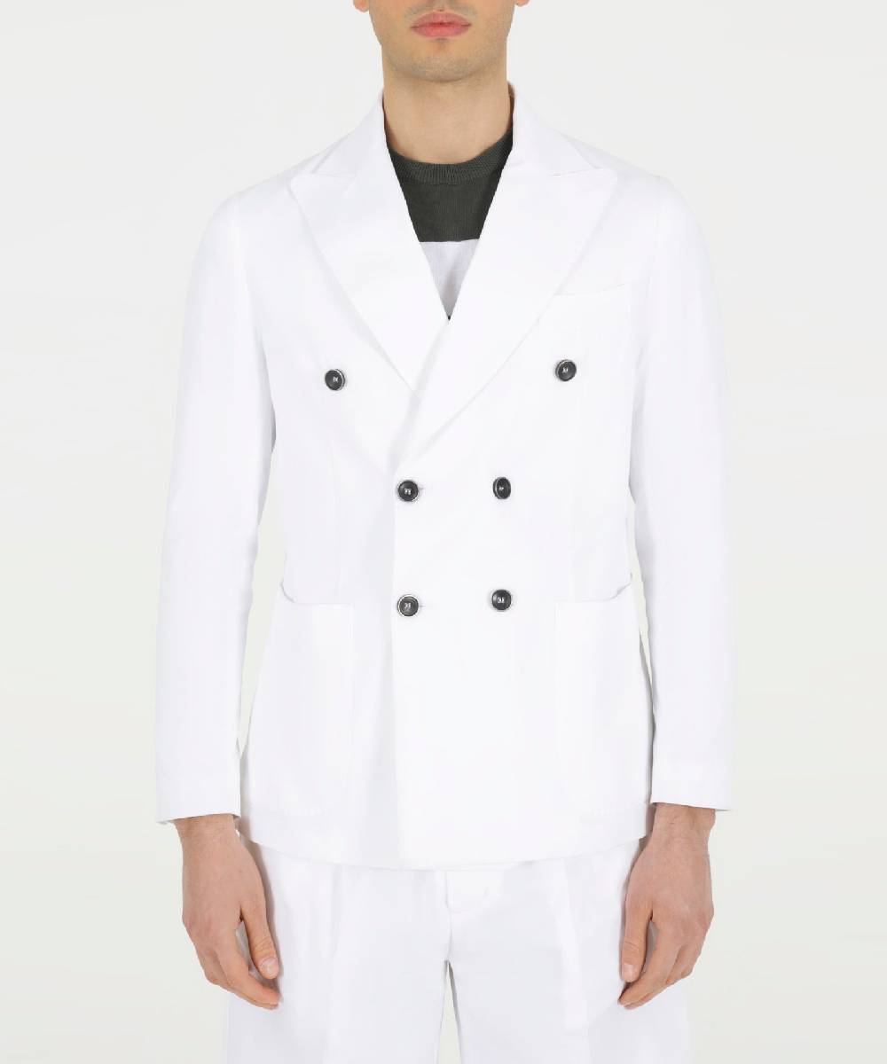 Over D GIACCA SLIM FIT DOPPIO PETTO REVERS Vendita