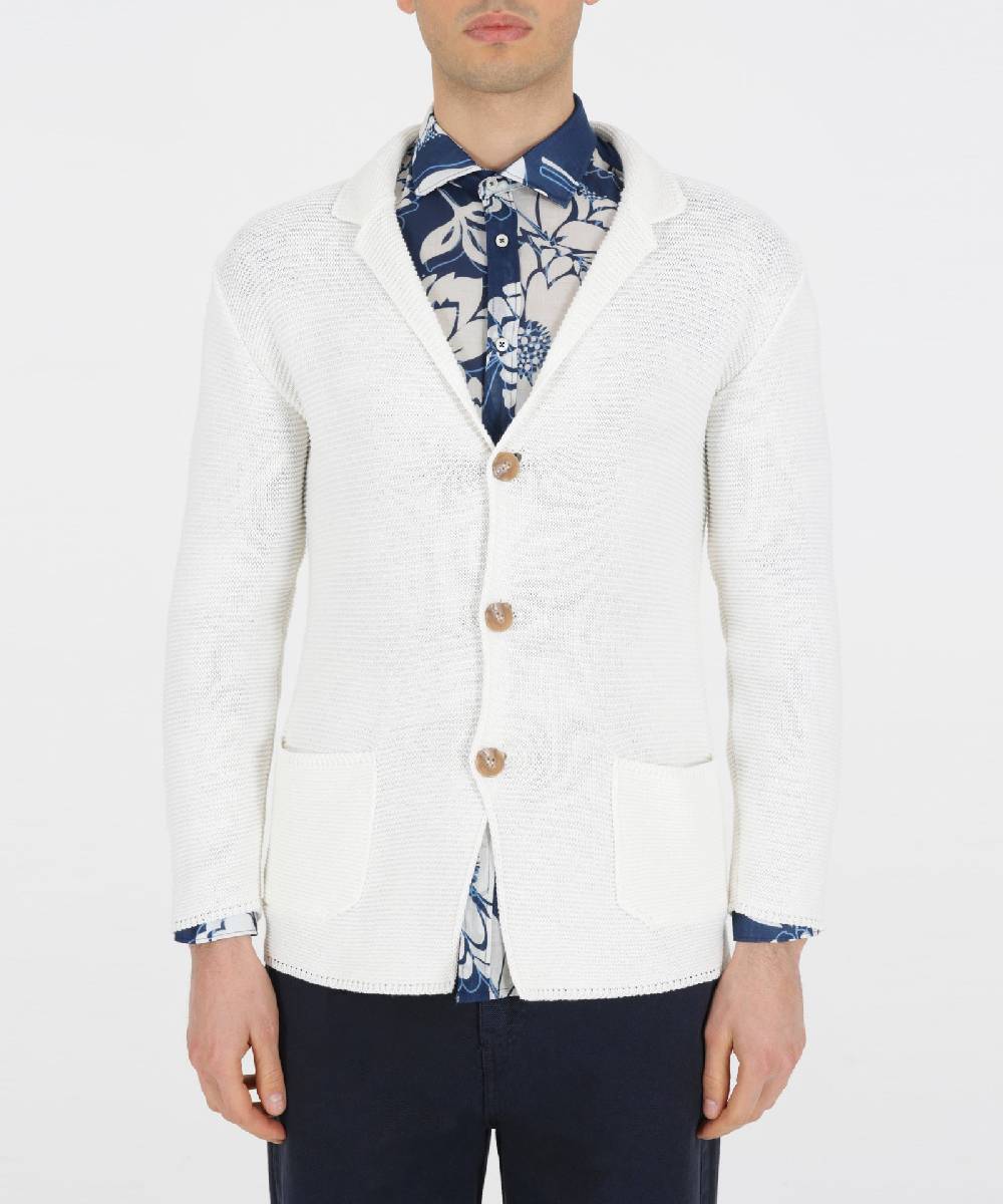 Over D GIACCA CARDIGAN COLLO 'REVERS' Promozione Limitata