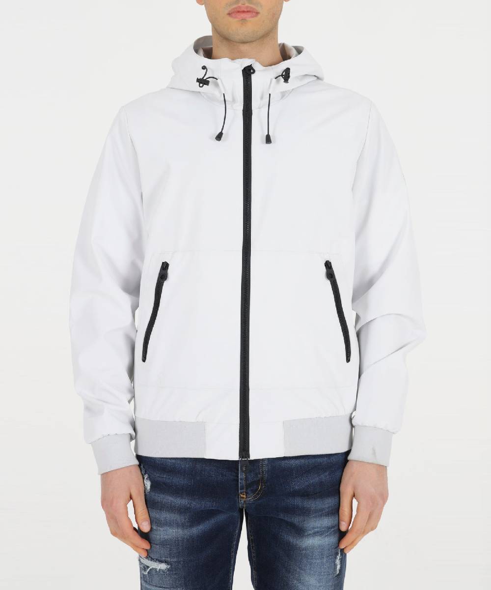 Over D GIUBBOTTO MODELLO BOMBER CON CAPPUCCIO Sottocosto