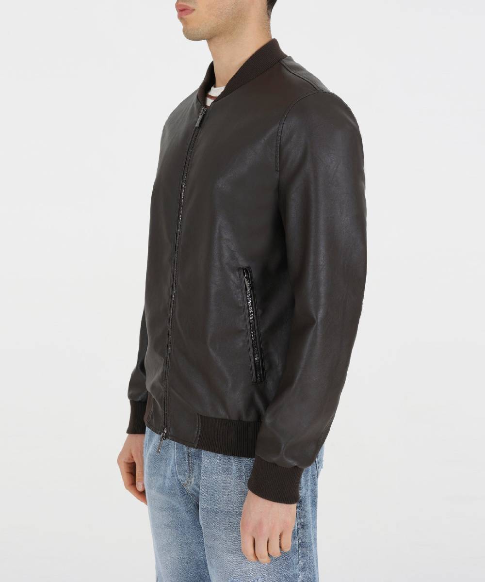 Over D BOMBER ECO-PELLE Sconto
