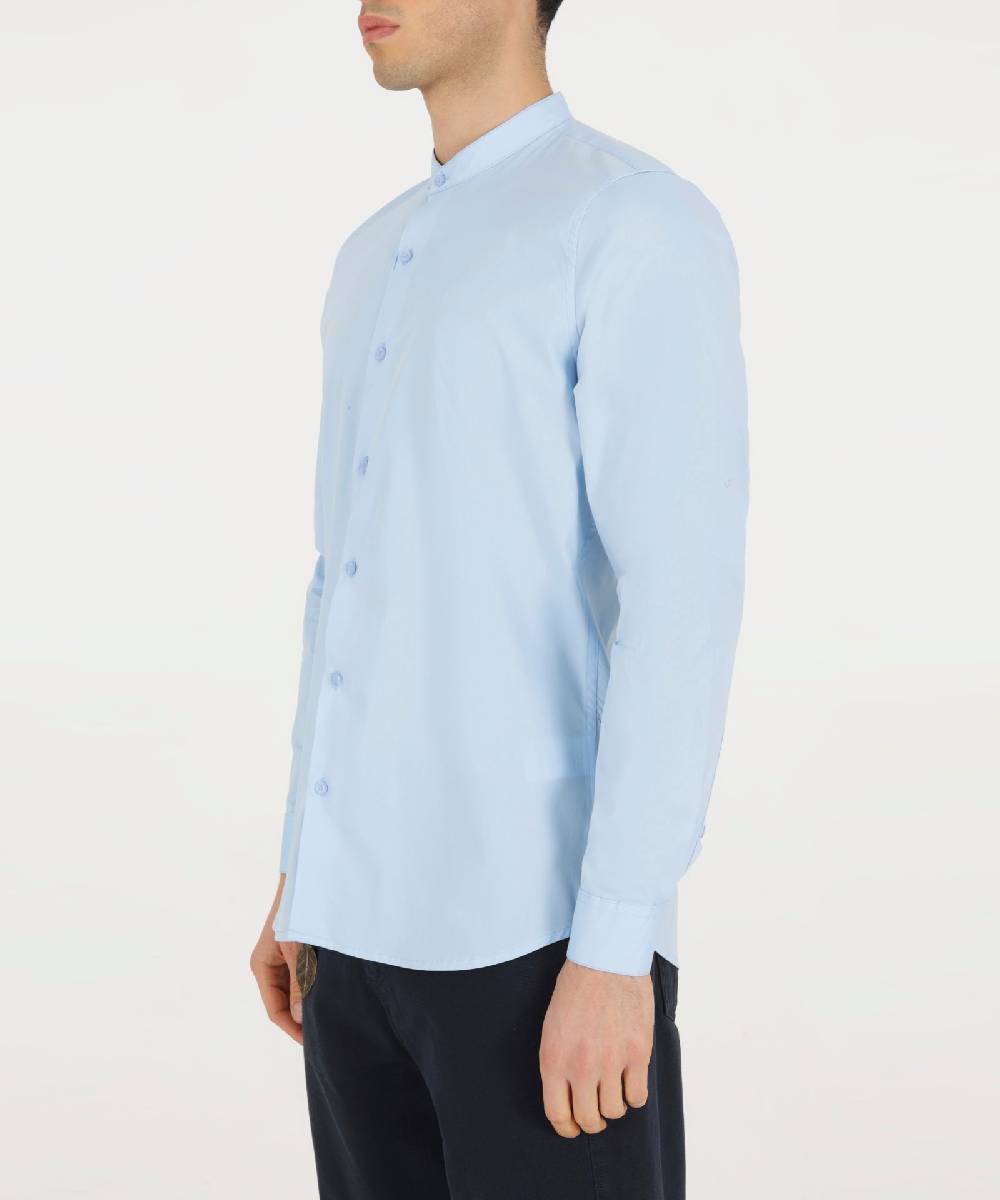 Over D CAMICIA BASICA COLLO COREANO Offerta