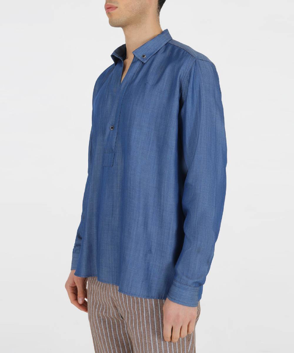 Over D CAMICIA MODELLO BLUSA COLLO B.DOWN Online