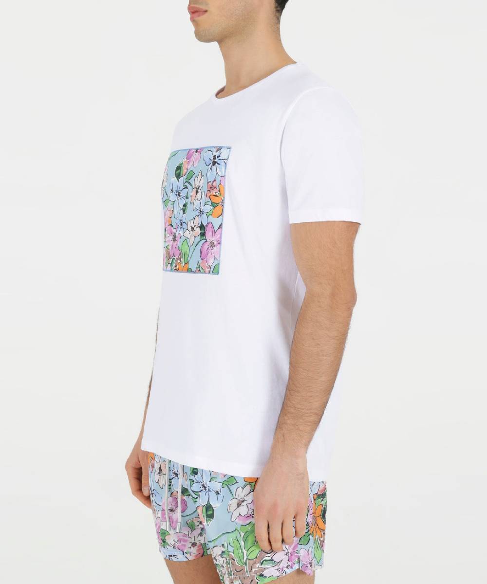 Over D T-SHIRT CON STAMPA Vendite Flash