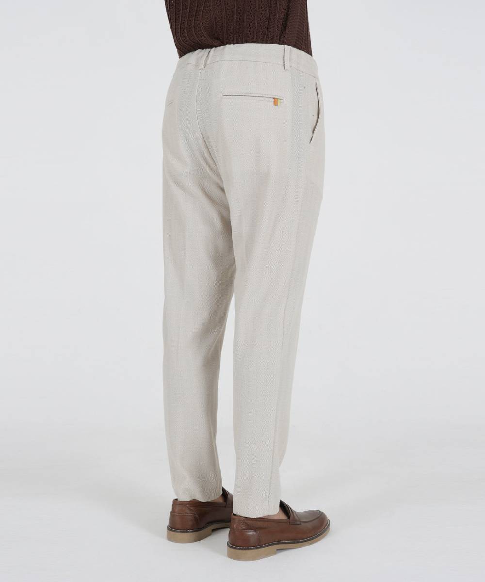 Over D PANTAMOLLA SLIM FIT TASCHE DOPPIO FILETTO Promozione
