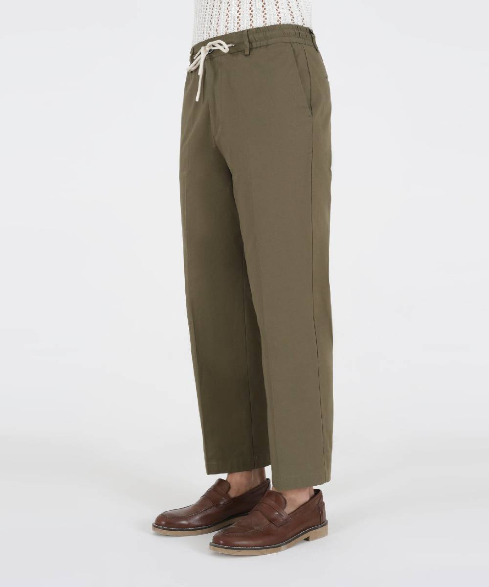 Over D PANTALONE GAMBA DRITTA FONDO AMPIO Spedizione Gratuita