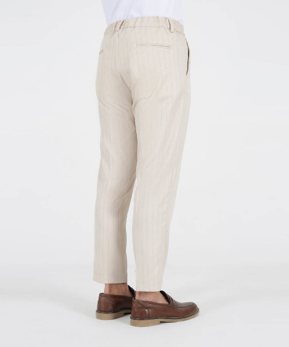 Over D PANTAMOLLA RELAXED FIT TASCA DOPPIO FILETTO Qualità Garantita