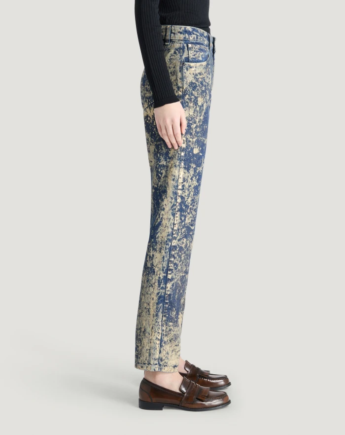 Pantaloni Torino Jeans Alanis in denim di cotone In Linea