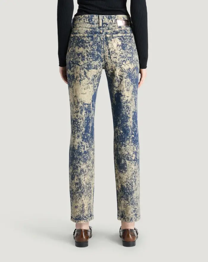 Pantaloni Torino Jeans Alanis in denim di cotone In Linea
