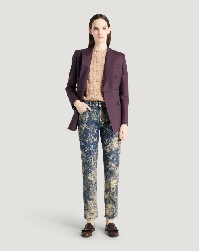 Pantaloni Torino Jeans Alanis in denim di cotone In Linea