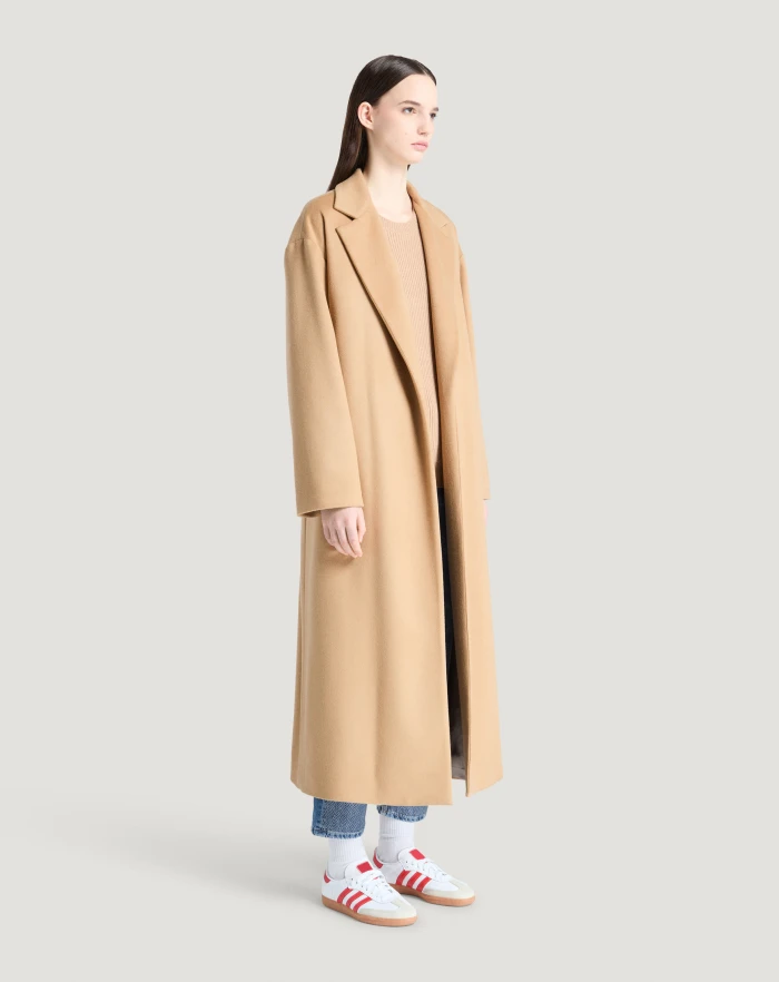 Pantaloni Torino Cappotto in drap di lana e cachemire Nuovo