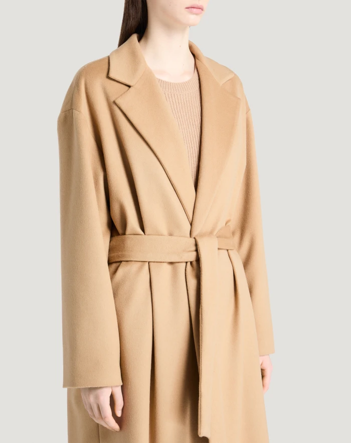 Pantaloni Torino Cappotto in drap di lana e cachemire Nuovo