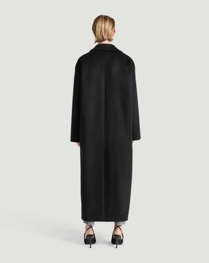 Pantaloni Torino Cappotto in drap di lana e cachemire Promozione