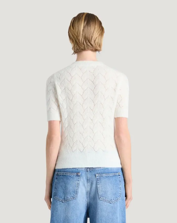Pantaloni Torino Maglia in mohair e lana Pezzi Unici