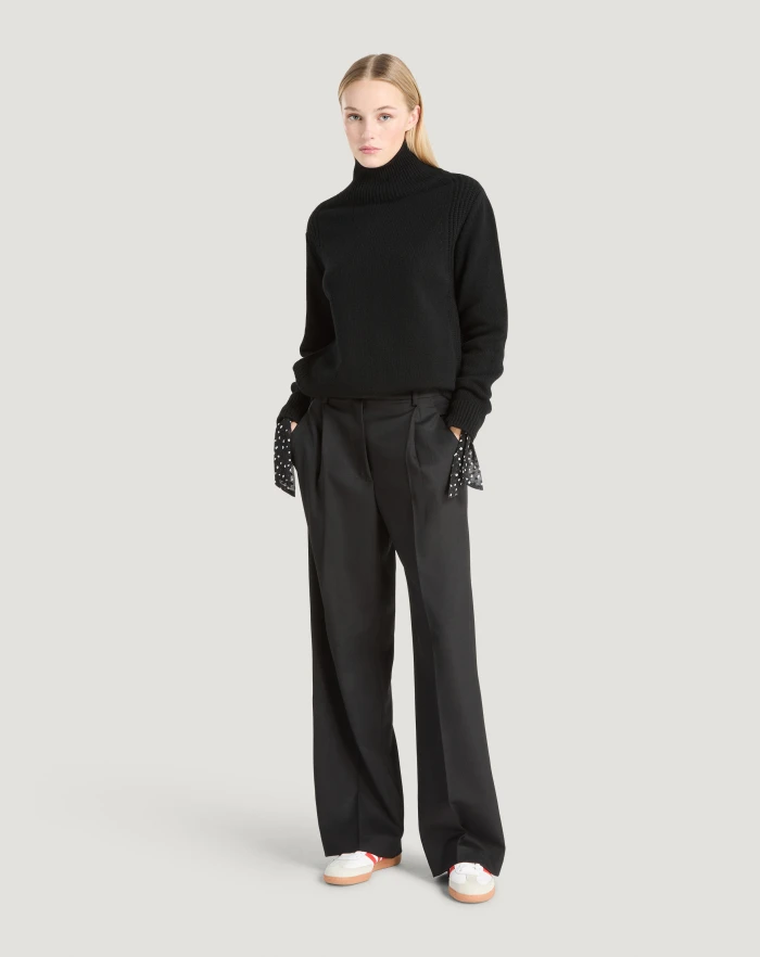 Pantaloni Torino Pantaloni Isabel in lana stretch Fino Al -60%