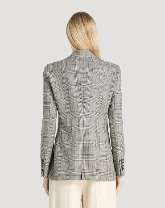 Pantaloni Torino Blazer in lana check Shopping Online