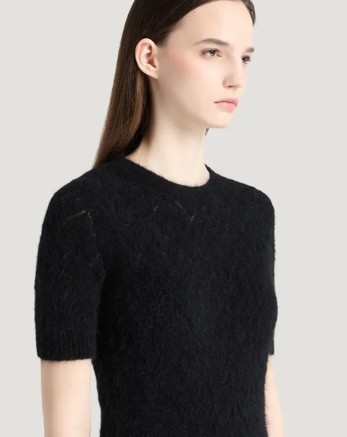 Pantaloni Torino Maglia in mohair e lana Prezzo Ridotto