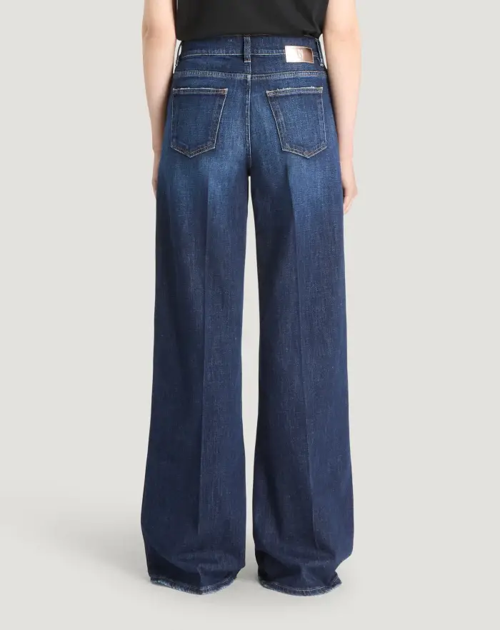 Pantaloni Torino Jeans Cyndi in denim loose Convenienza