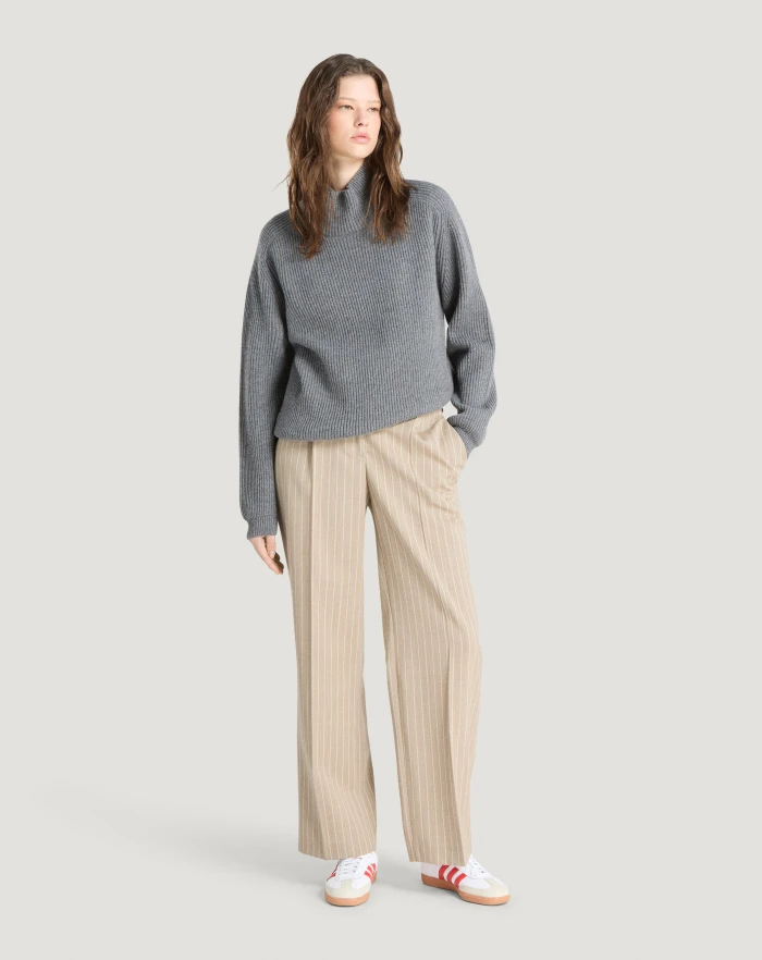 Pantaloni Torino Maglia in lana e cachemire Presa