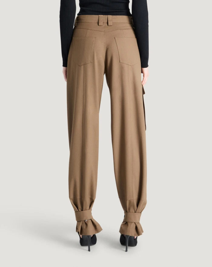 Pantaloni Torino Pantaloni Giselle in tecno lana Sconto