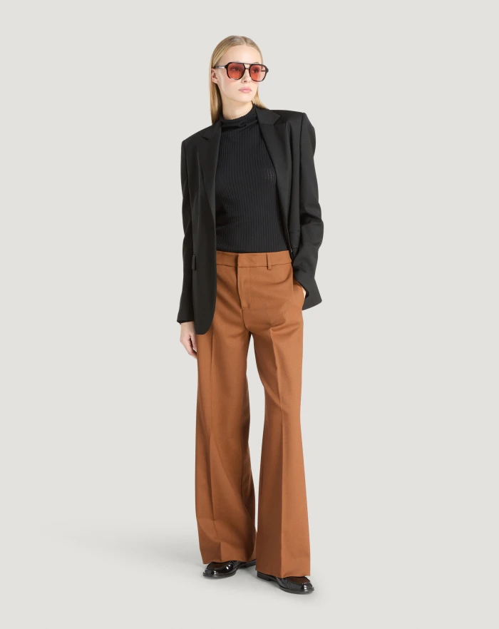 Pantaloni Torino Pantaloni Lorenza in lana stretch Online