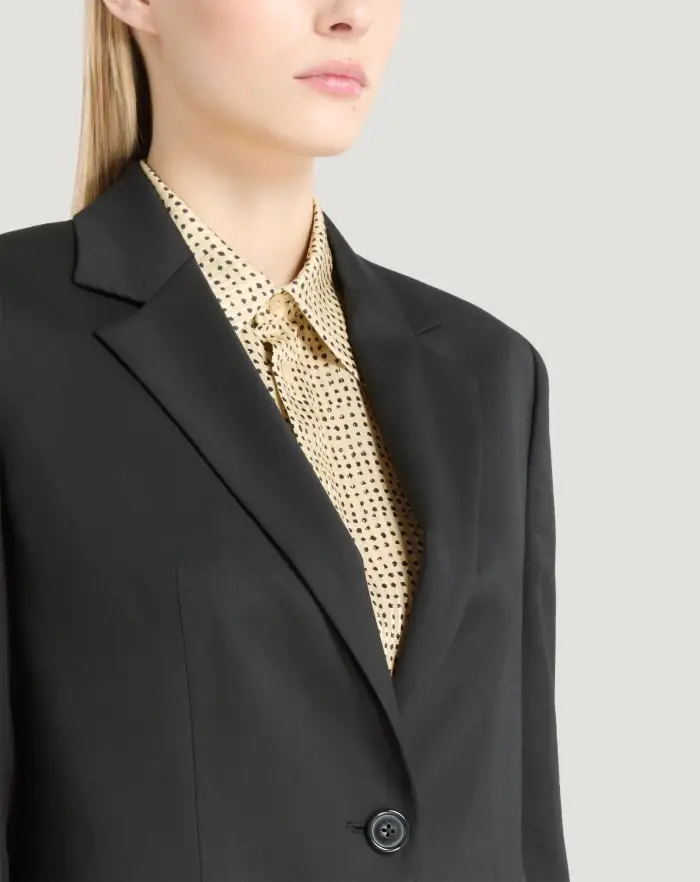 Pantaloni Torino Blazer in twill di lana fluida Outlet