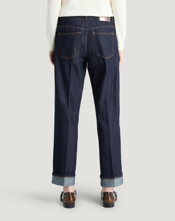 Pantaloni Torino Jeans Tina in denim supersoft Saldi