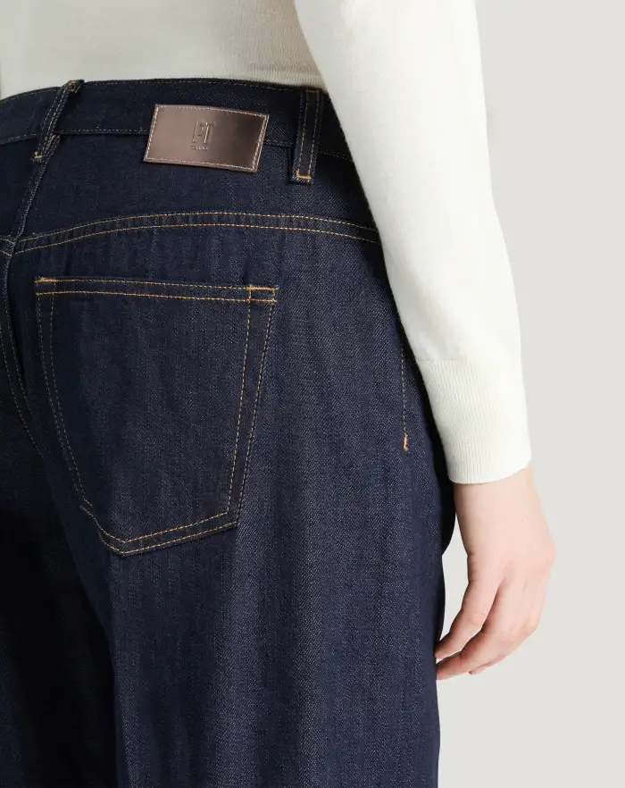 Pantaloni Torino Jeans Tina in denim supersoft Saldi
