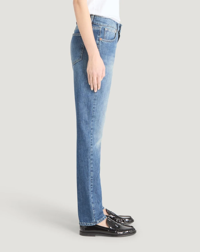 Pantaloni Torino Jeans Alanis in denim di cotone In Linea