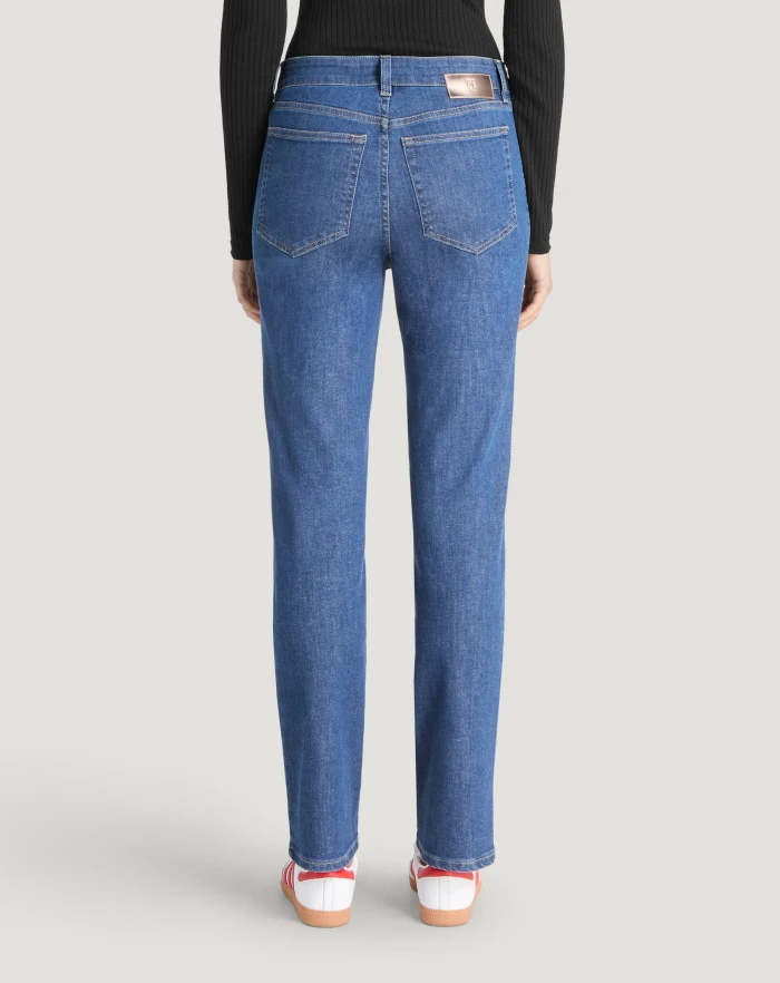 Pantaloni Torino Jeans Alanis in stretch indigo batavia Nuovo