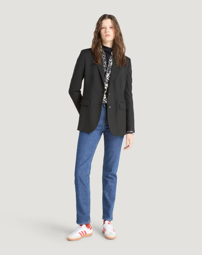 Pantaloni Torino Jeans Alanis in stretch indigo batavia Nuovo