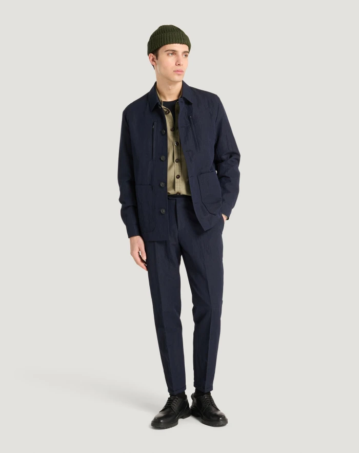 Pantaloni Torino Giacca in flanella crinkle Qualità