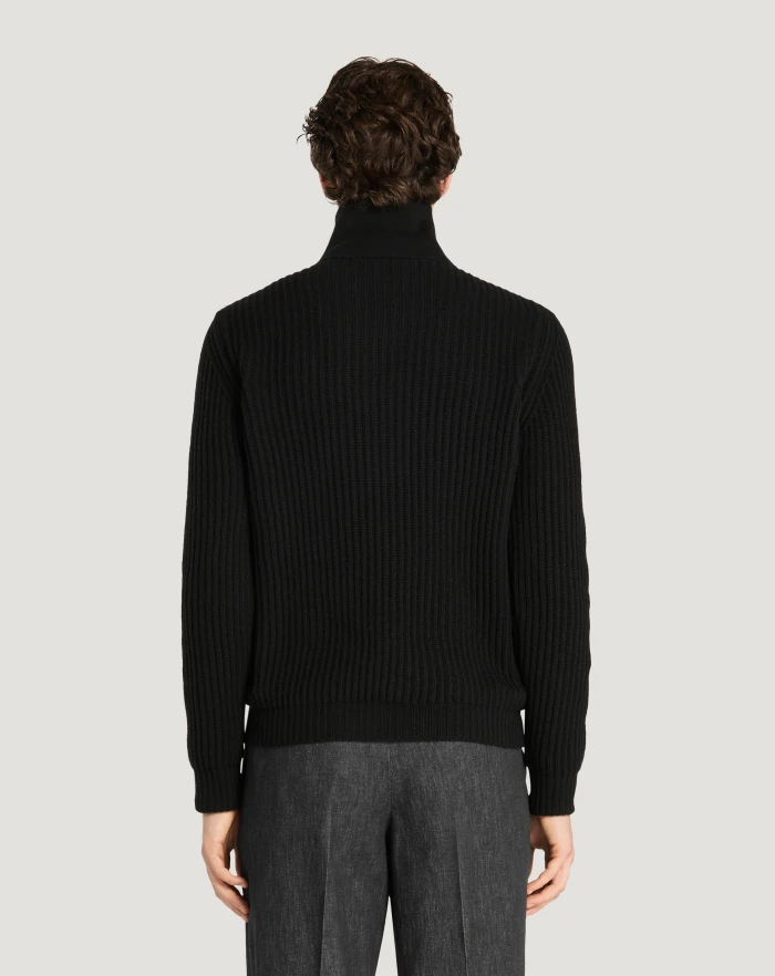 Pantaloni Torino Cardigan in lana e cachemire Promozione