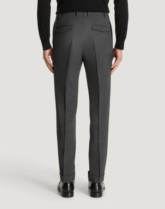 Pantaloni Torino Pantaloni Master in lana batavia Pezzi Unici