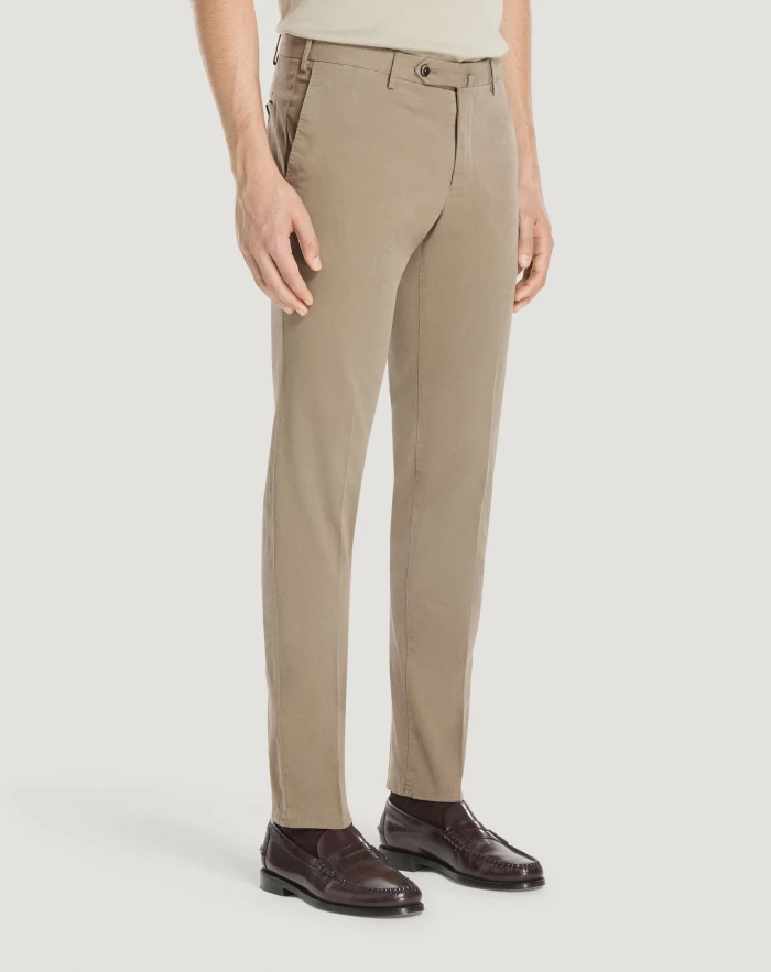 Pantaloni Torino Pantaloni Slim in cotone batavia Fino Al -60%