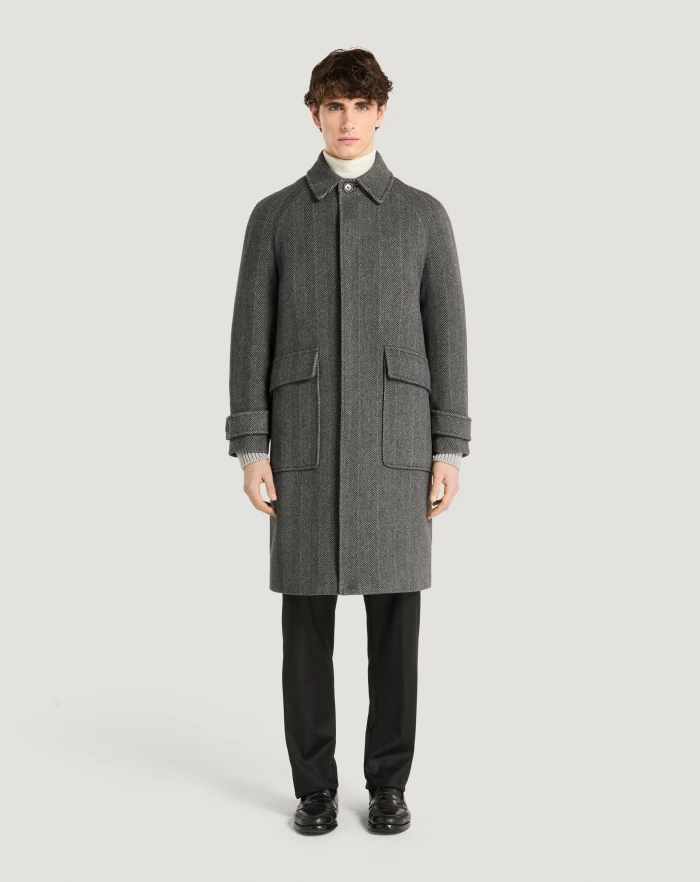 Pantaloni Torino Cappotto in drap di lana e cachemire Affare Del Giorno