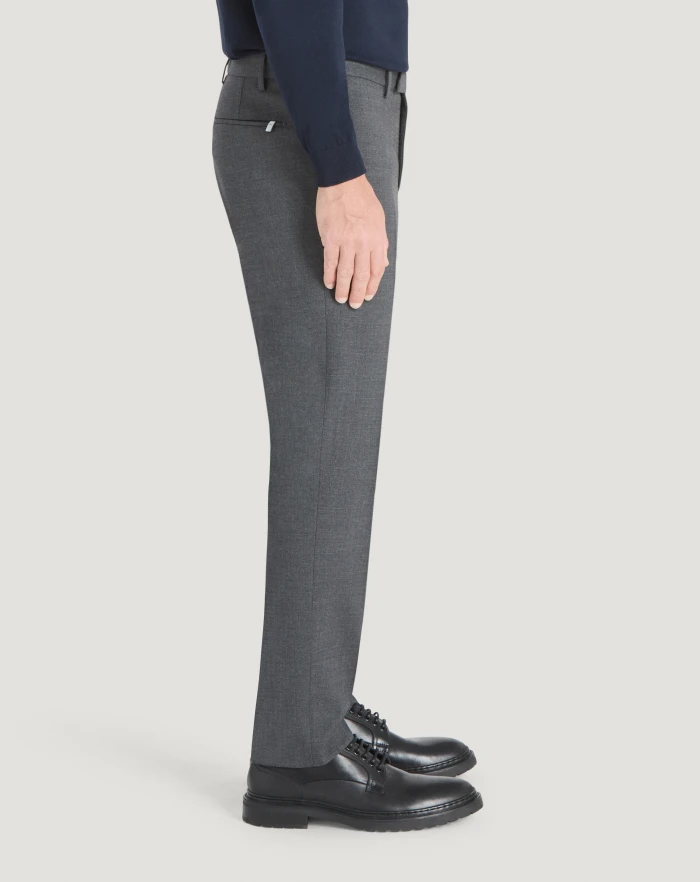 Pantaloni Torino Pantaloni Dieci in batavia di lana Prezzo Ridotto